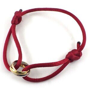 Cartier Bracelet Trinity Three Colors 18K Pink Gold 18K White Gold 18K Yellow